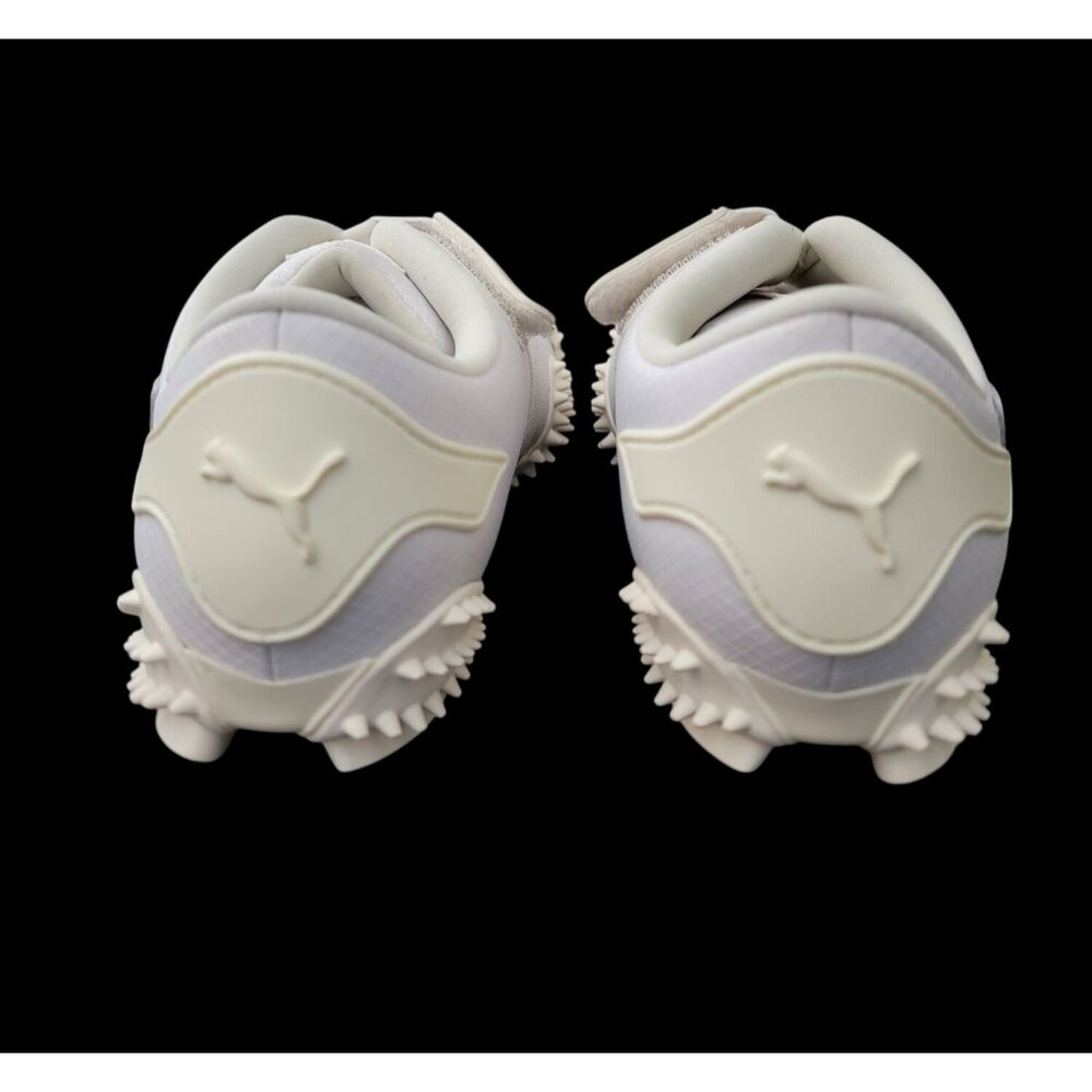 NWOB Puma Mostro Archive Sneaker Vapor Gray Frosted Ivory Spiked Shoes Sz 4 - Picture 4 of 10